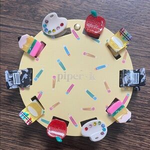 Piper-K Colorful Kids Hair Clips Set